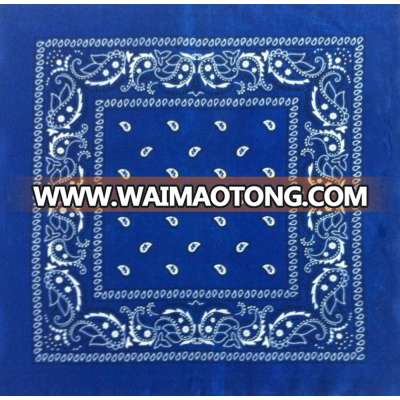 Soft 100% Cotton Bandanna 55cm*55cm Paisley Printed Hand Towel Face Cashew Multi Functional Bandanas